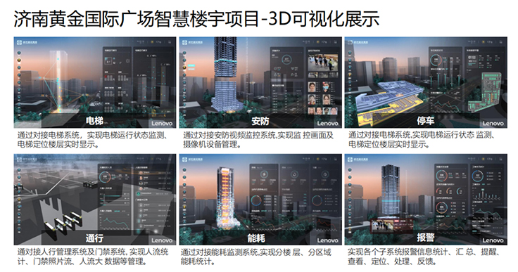 |聯(lián)想電腦廠(chǎng)商推出聯(lián)想智慧樓宇3D可視化管控平臺